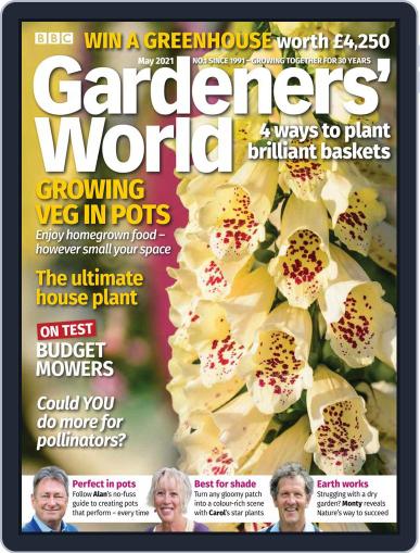 BBC Gardeners' World May 1st, 2021 Digital Back Issue Cover