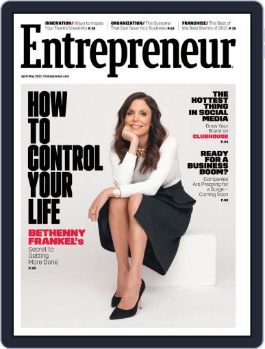 Entrepreneur April 1st, 2021 Digital Back Issue Cover