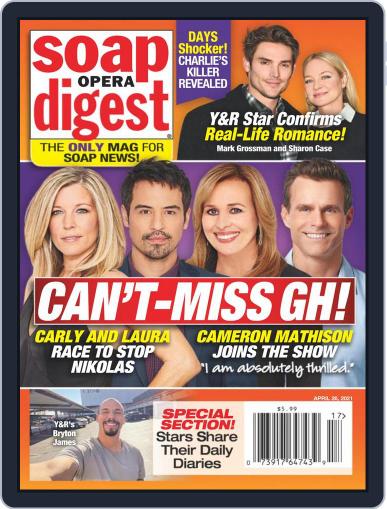 Soap Opera Digest April 26th, 2021 Digital Back Issue Cover