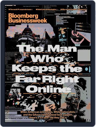 Bloomberg Businessweek April 19th, 2021 Digital Back Issue Cover