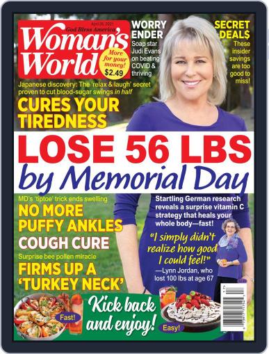 Woman's World April 26th, 2021 Digital Back Issue Cover