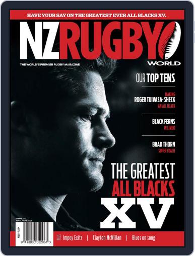 NZ Rugby World April 1st, 2021 Digital Back Issue Cover