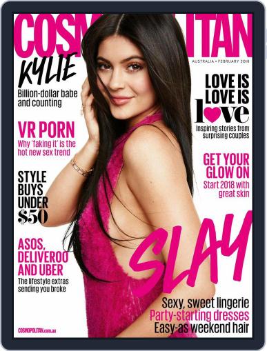Cosmopolitan Australia February 1st, 2018 Digital Back Issue Cover