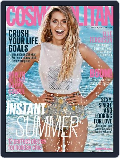 Cosmopolitan Australia January 1st, 2018 Digital Back Issue Cover
