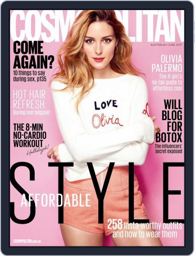Cosmopolitan Australia June 1st, 2017 Digital Back Issue Cover