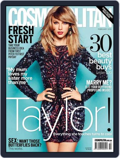 Cosmopolitan Australia December 27th, 2015 Digital Back Issue Cover