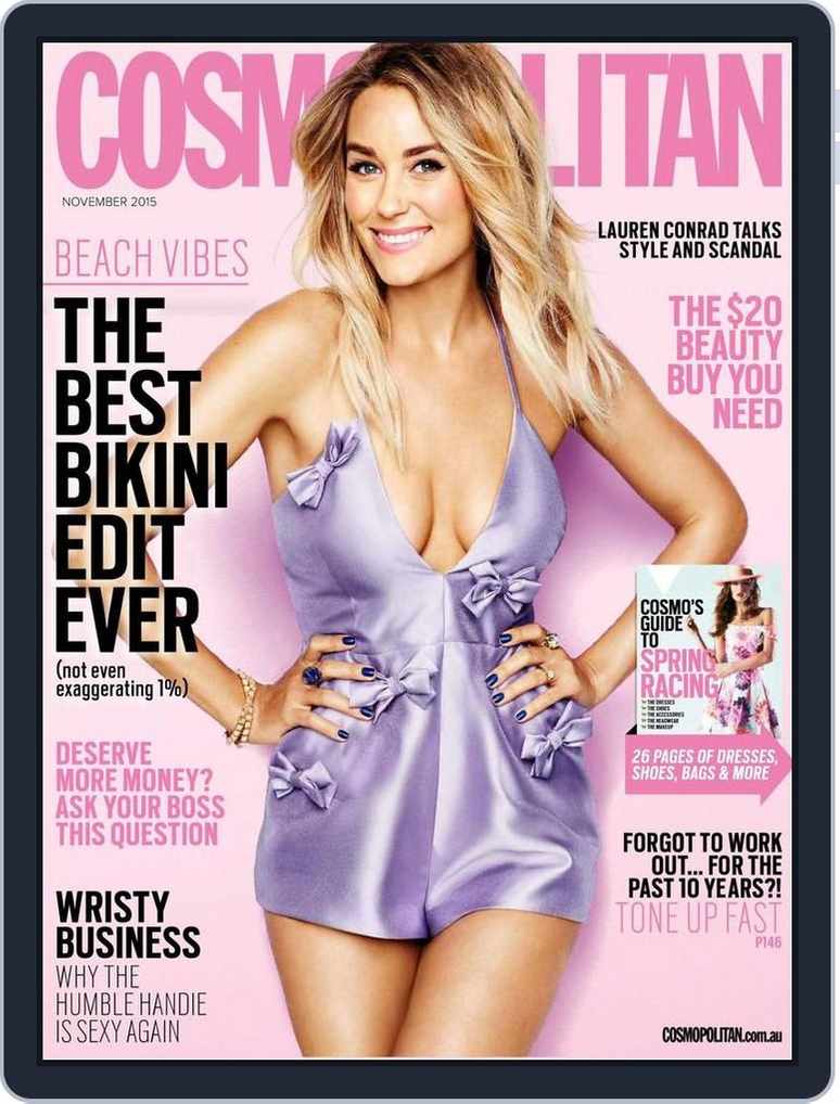 Cosmopolitan Magazine Lauren Conrad Bad Girls Weight Loss Private Questions