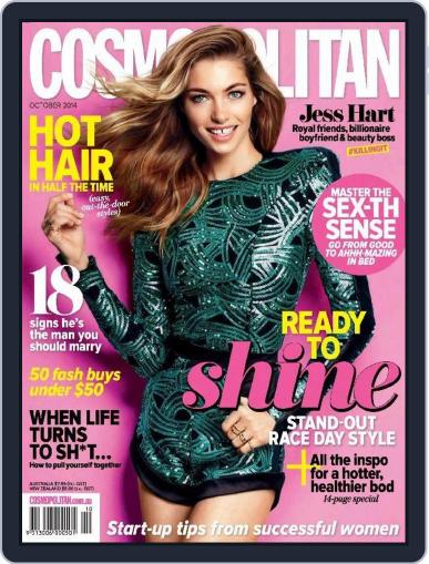 Cosmopolitan Australia August 31st, 2014 Digital Back Issue Cover