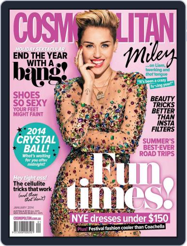 Cosmopolitan Australia December 3rd, 2013 Digital Back Issue Cover