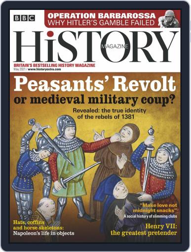 Bbc History May 1st, 2021 Digital Back Issue Cover