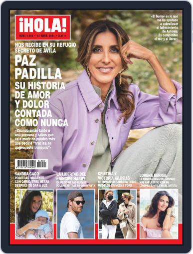 Hola April 14th, 2021 Digital Back Issue Cover