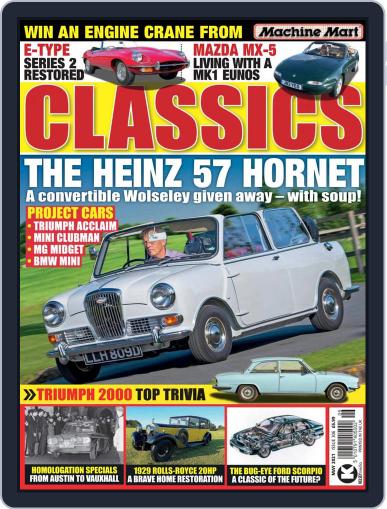 Classics Monthly May 1st, 2021 Digital Back Issue Cover