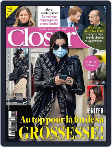 Closer France April 16th, 2021 Digital Back Issue Cover