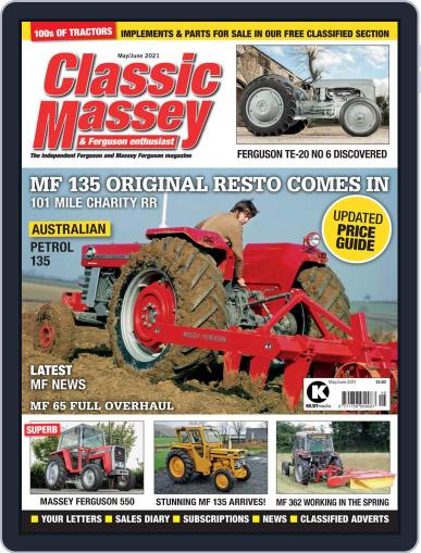 Classic Massey & Ferguson Enthusiast May 1st, 2021 Digital Back Issue Cover