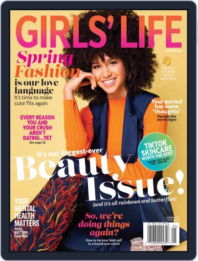 Girls' Life April 1st, 2021 Digital Back Issue Cover