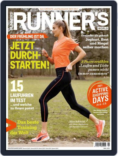 Runner’s World Deutschland May 1st, 2021 Digital Back Issue Cover