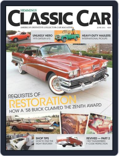 Hemmings Classic Car June 1st, 2021 Digital Back Issue Cover