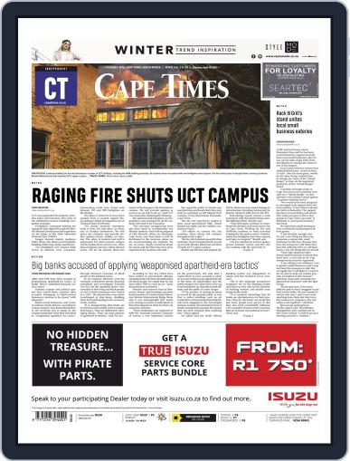 Cape Times April 19th, 2021 Digital Back Issue Cover