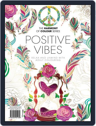 Colouring Book: Positive Vibes April 18th, 2021 Digital Back Issue Cover