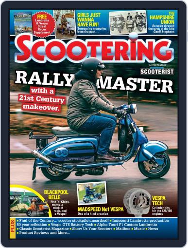 Scootering May 1st, 2021 Digital Back Issue Cover