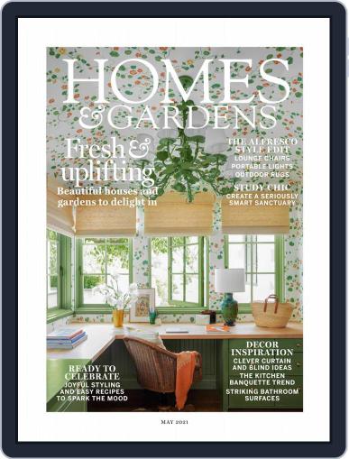 Homes & Gardens May 1st, 2021 Digital Back Issue Cover