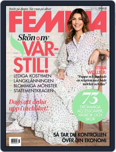 Femina Sweden June 1st, 2021 Digital Back Issue Cover