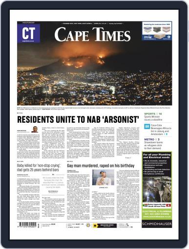 Cape Times April 20th, 2021 Digital Back Issue Cover