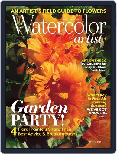 Watercolor Artist April 1st, 2021 Digital Back Issue Cover