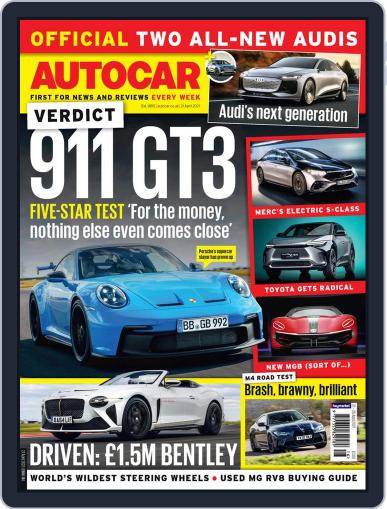 Autocar April 21st, 2021 Digital Back Issue Cover