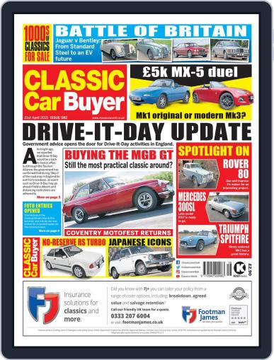 Classic Car Buyer April 21st, 2021 Digital Back Issue Cover