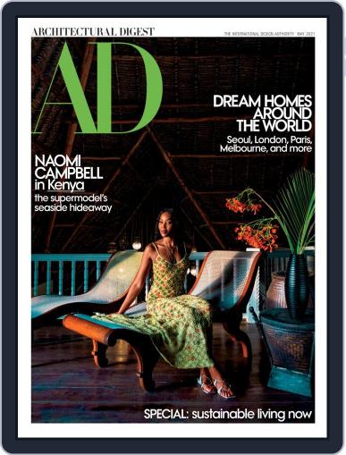 Architectural Digest May 1st, 2021 Digital Back Issue Cover
