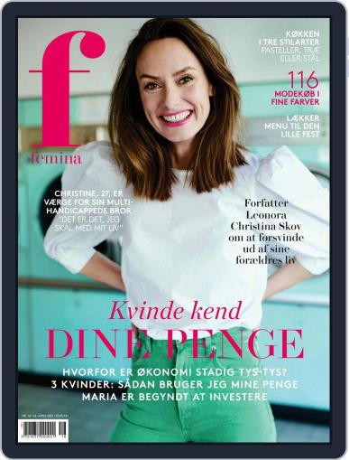 femina Denmark April 22nd, 2021 Digital Back Issue Cover