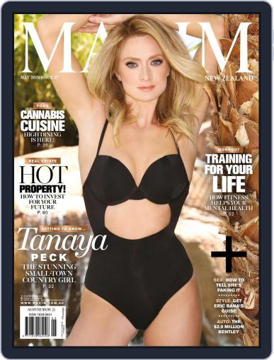 MAXIM New Zealand May 1st, 2021 Digital Back Issue Cover