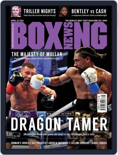 Boxing News April 22nd, 2021 Digital Back Issue Cover