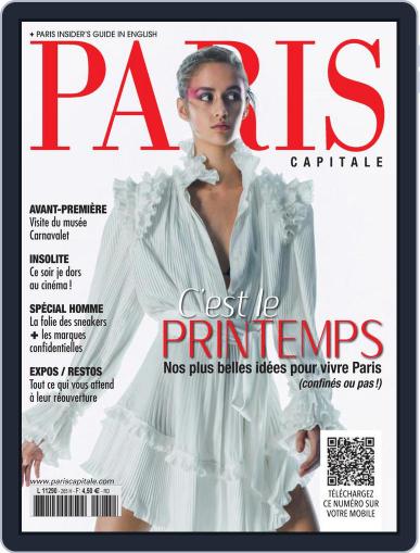 Paris Capitale April 1st, 2021 Digital Back Issue Cover