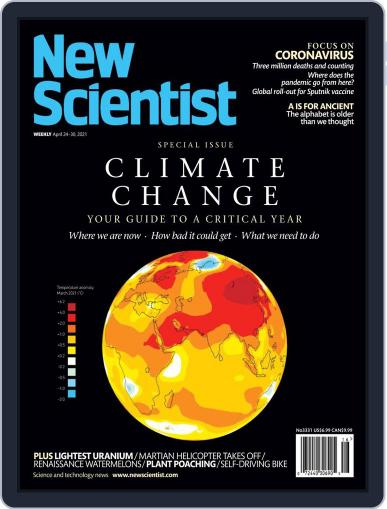 New Scientist April 24th, 2021 Digital Back Issue Cover