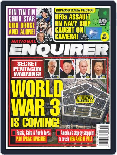 National Enquirer May 3rd, 2021 Digital Back Issue Cover
