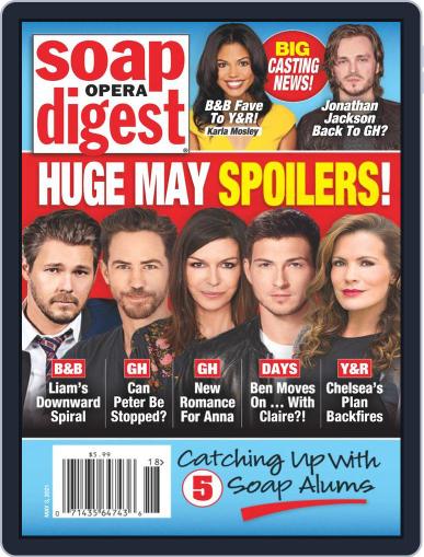 Soap Opera Digest May 3rd, 2021 Digital Back Issue Cover