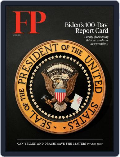Foreign Policy April 13th, 2021 Digital Back Issue Cover