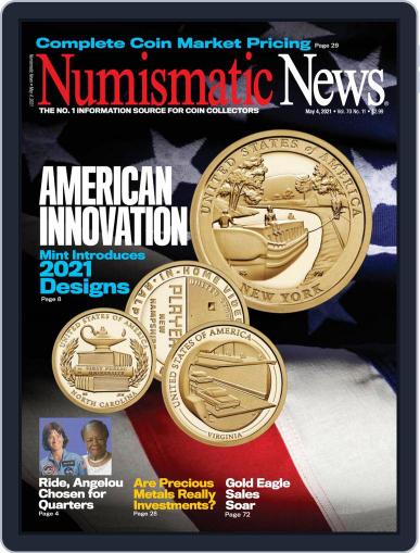 Numismatic News May 4th, 2021 Digital Back Issue Cover