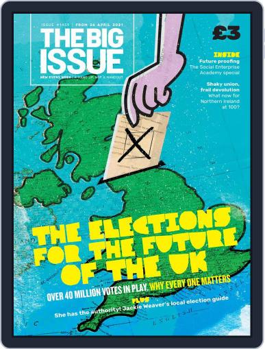 The Big Issue April 26th, 2021 Digital Back Issue Cover