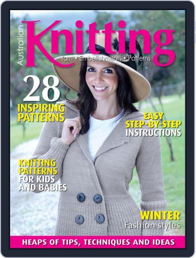 Australian Knitting April 1st, 2021 Digital Back Issue Cover