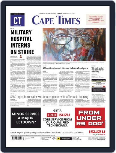 Cape Times April 26th, 2021 Digital Back Issue Cover