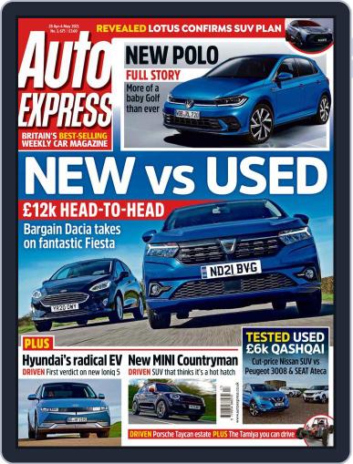 Auto Express April 28th, 2021 Digital Back Issue Cover