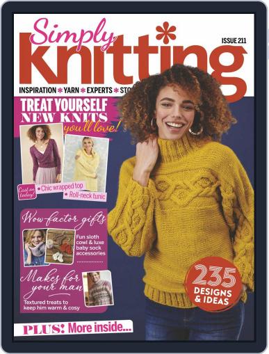 Simply Knitting (Digital) June 1st, 2021 Issue Cover