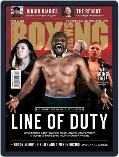 Boxing News April 29th, 2021 Digital Back Issue Cover