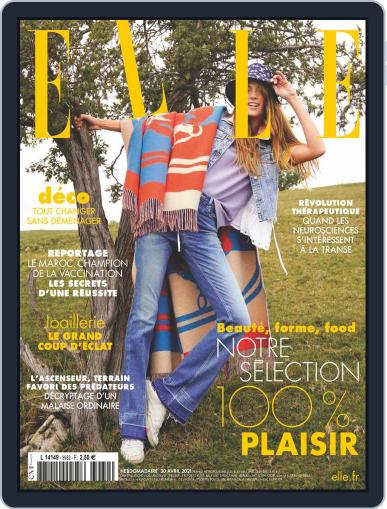 Elle France April 30th, 2021 Digital Back Issue Cover