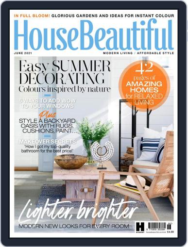House Beautiful UK June 1st, 2021 Digital Back Issue Cover