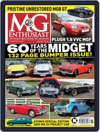 MG Enthusiast June 1st, 2021 Digital Back Issue Cover