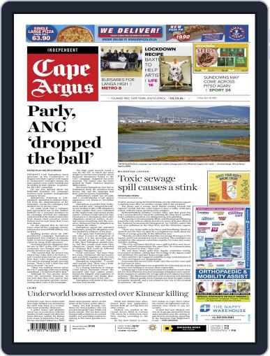 Cape Argus April 30th, 2021 Digital Back Issue Cover